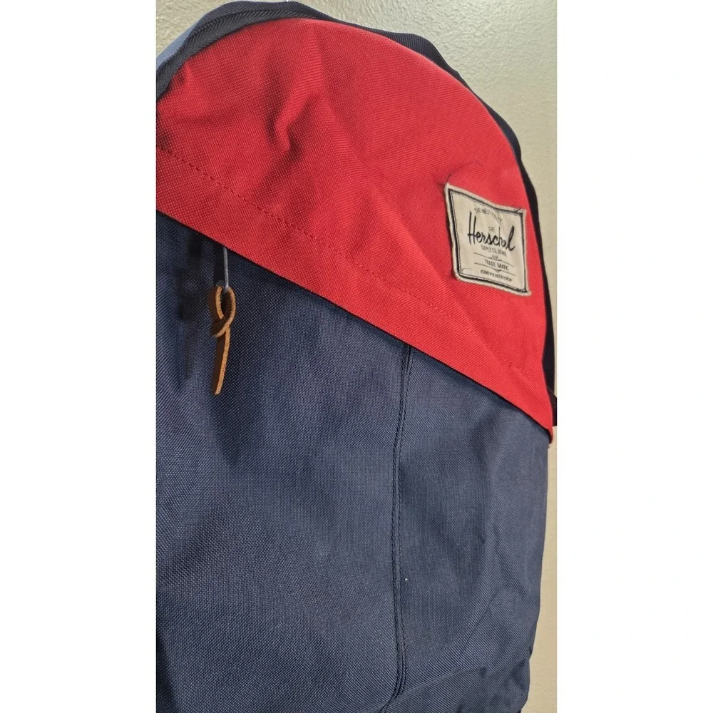 Herschel Supply Co Backpack Navy Red Diagonal Stripe Classic‎ School Laptop Bag